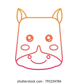 cute animal tiger head image