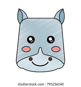 cute animal tiger head image