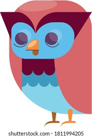 Cute animal in vector. All influenced by iconographic flat design style and a bit of kawaii design too.