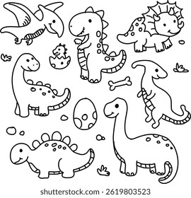 Cute Animal Vector Assets Set Use For School poster, Invitation , Banner 