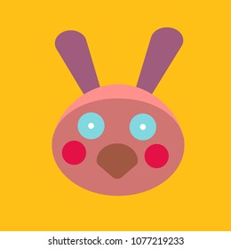 cute animal vector icon