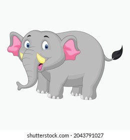 cute animal vector illustration. cute animal art for baby. animal art for background poster and card