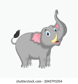 cute animal vector illustration. cute animal art for baby. animal art for background poster and card