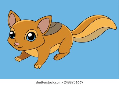 Cute Animal Vector Illustration | Cartoon, Clipart and Line Art Design