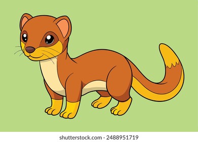 Cute Animal Vector Illustration | Cartoon, Clipart and Line Art Design