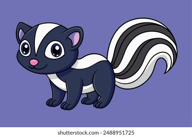 Cute Animal Vector Illustration | Cartoon, Clipart and Line Art Design