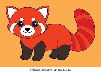 Cute Animal Vector Illustration | Cartoon, Clipart and Line Art Design