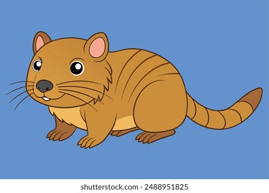 Cute Animal Vector Illustration | Cartoon, Clipart and Line Art Design