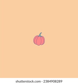 cute animal vector pumpkin book