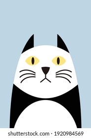 Cute-Animal-Wall-Vektorgrafik