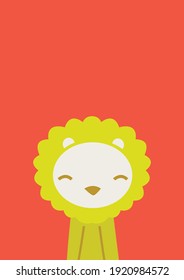 Cute animal wall art vector