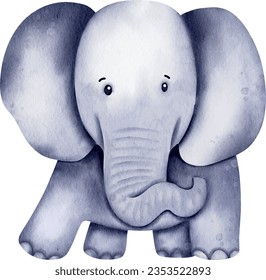 Cute animal watercolor illustrations for World Animal Day