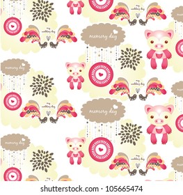 cute animal wrapper design