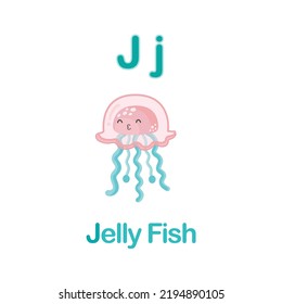 Cute Animals alphabet for kids education. 