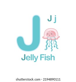 Cute Animals alphabet for kids education. 