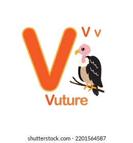 Cute Animals alphabet for kids education. 