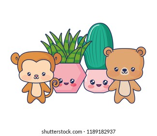 cute animals babys plants