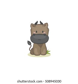 Cute Animals - Bull