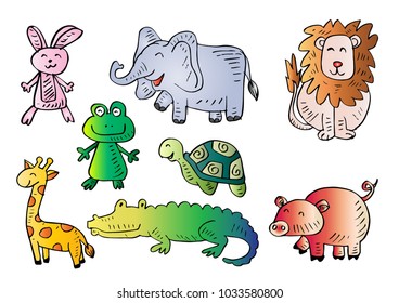 Cute Animals cartoon