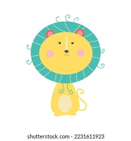 Cute Animals Cartoon Characters suitable for children's clothing designs