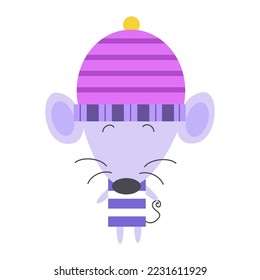 Cute Animals Cartoon Characters suitable for children's clothing designs