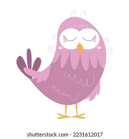 Cute Animals Cartoon Characters suitable for children's clothing designs