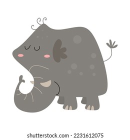 Personajes de dibujos animados para niños aptos para el diseño de ropa para niños