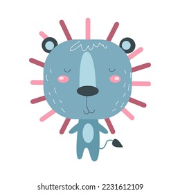 Cute Animals Cartoon Characters suitable for children's clothing designs