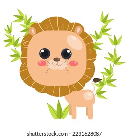 Cute Animals Cartoon Characters suitable for children's clothing designs