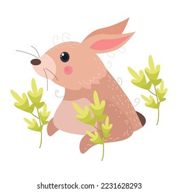 Cute Animals Cartoon Characters suitable for children's clothing designs