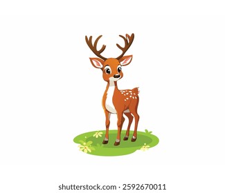 Cute Animals Cartoon Illustration Art