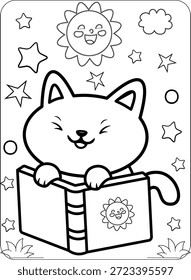 Animales lindos para colorear y Páginas de actividad para niños