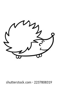 Cute Animals Coloring Page .