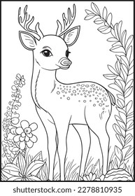 Cute Animals Coloring Pages .