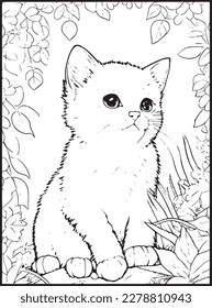 Cute Animals Coloring Pages .