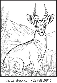 Cute Animals Coloring Pages .