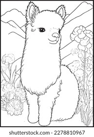 Cute Animals Coloring Pages .