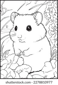 Cute Animals Coloring Pages .