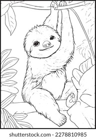 Cute Animals Coloring Pages .