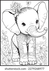 Cute Animals Coloring Pages .