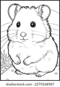 Cute Animals Coloring Pages .