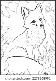 Cute Animals Coloring Pages .