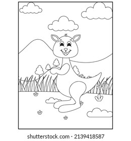 Cute Animals coloring pages for kids