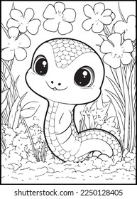 Cute Animals Coloring Pages for kids