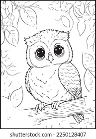 Cute Animals Coloring Pages for kids