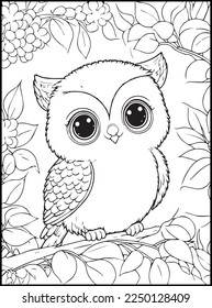 Cute Animals Coloring Pages for kids