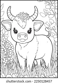 Cute Animals Coloring Pages for kids