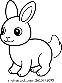 cute animals coloring pages white background.this is an editable and printable vector eps file