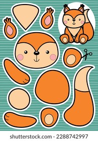 Cortar animales para niños