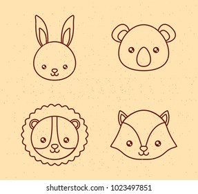 Cute animals design